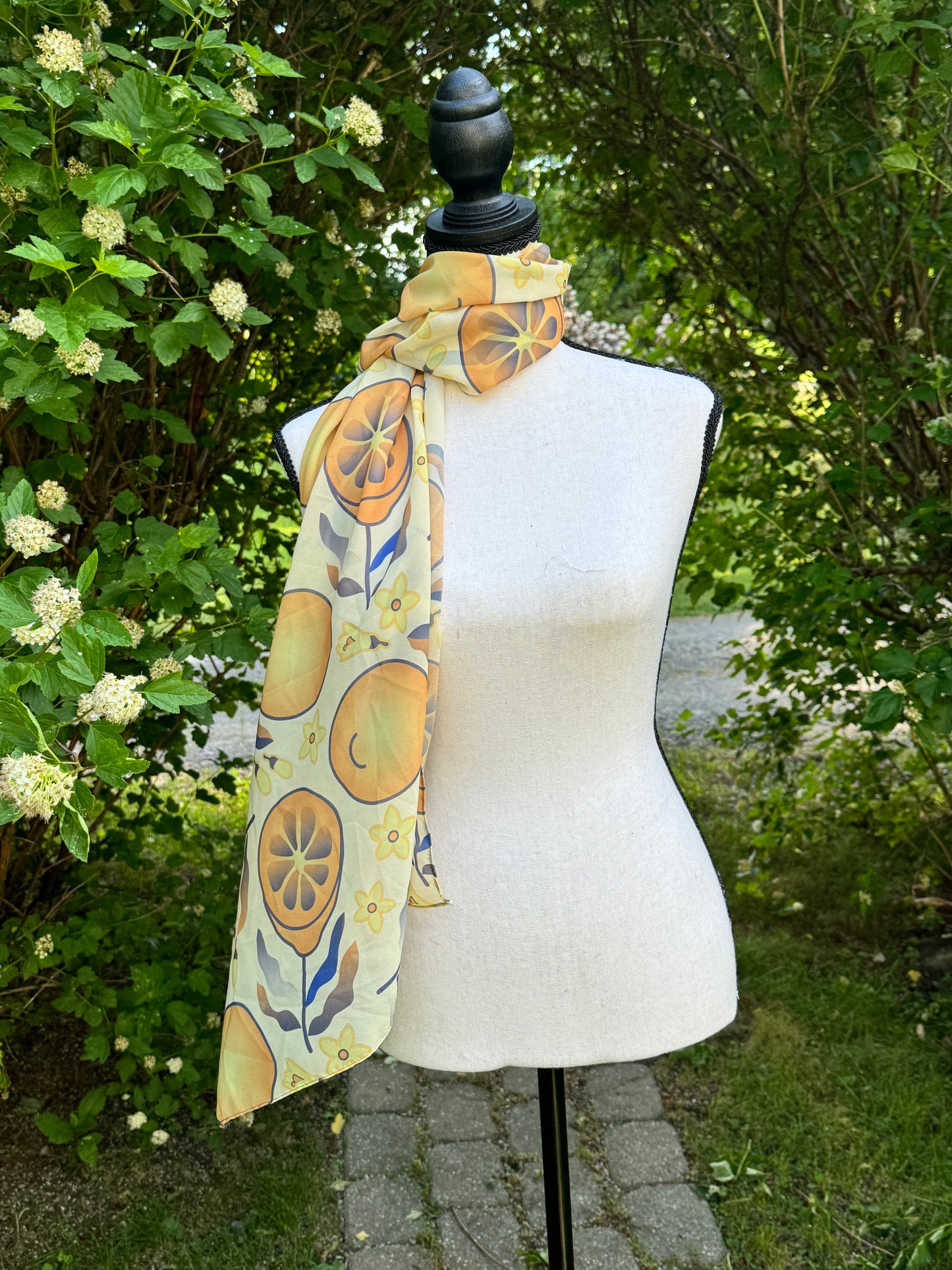 Soft Chiffon Summer Scarf