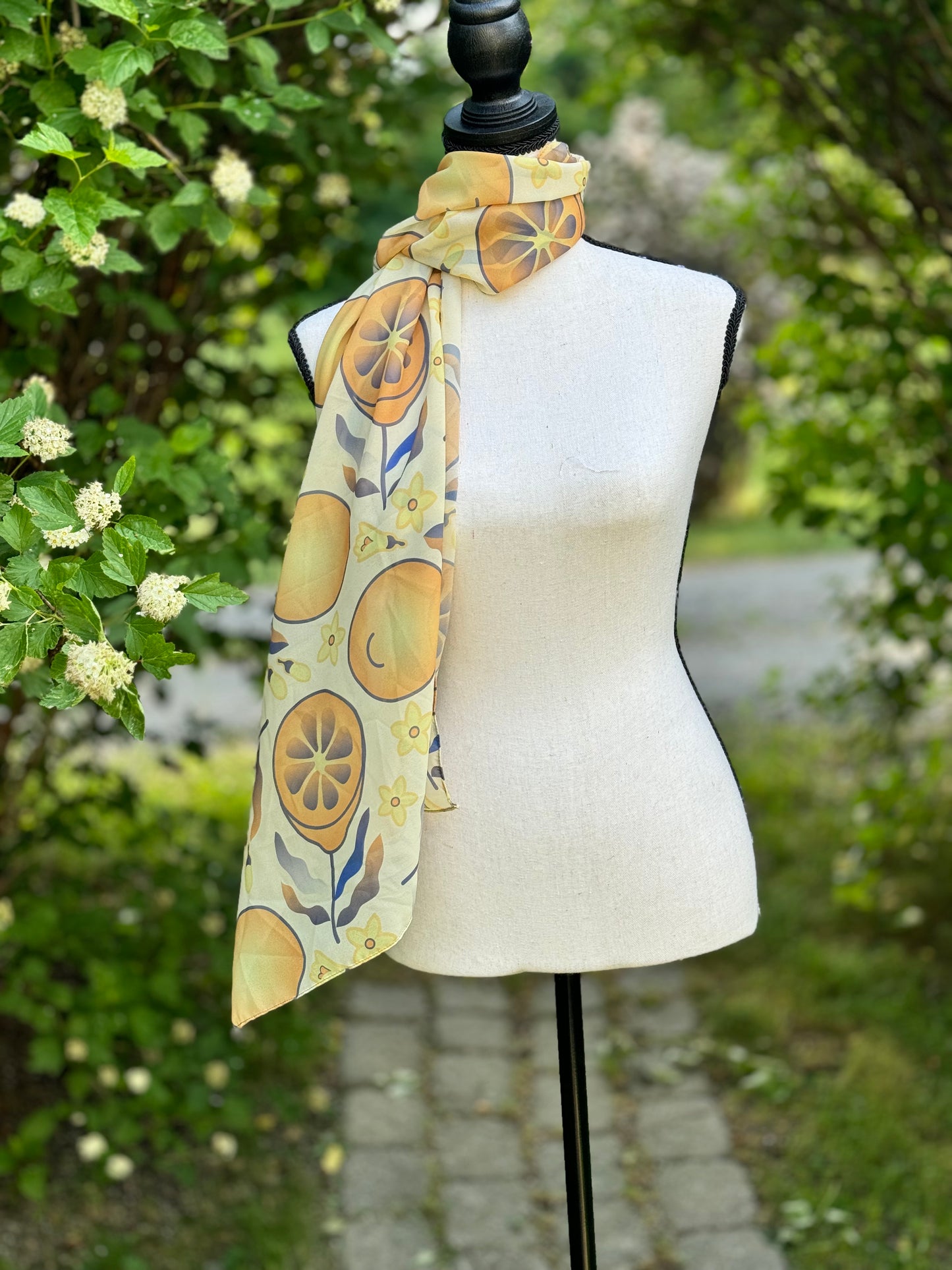 Soft Chiffon Summer Scarf