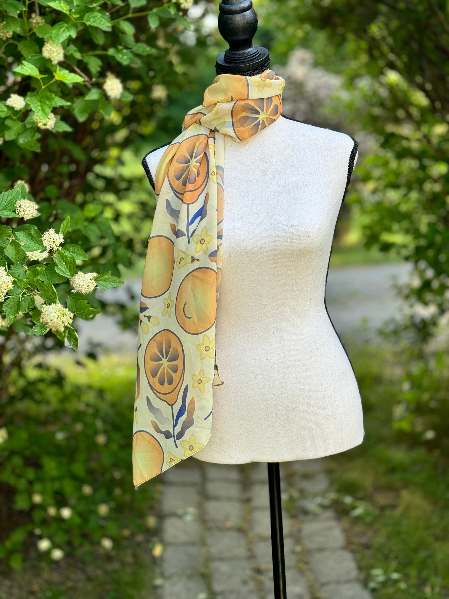 Soft Chiffon Summer Scarf