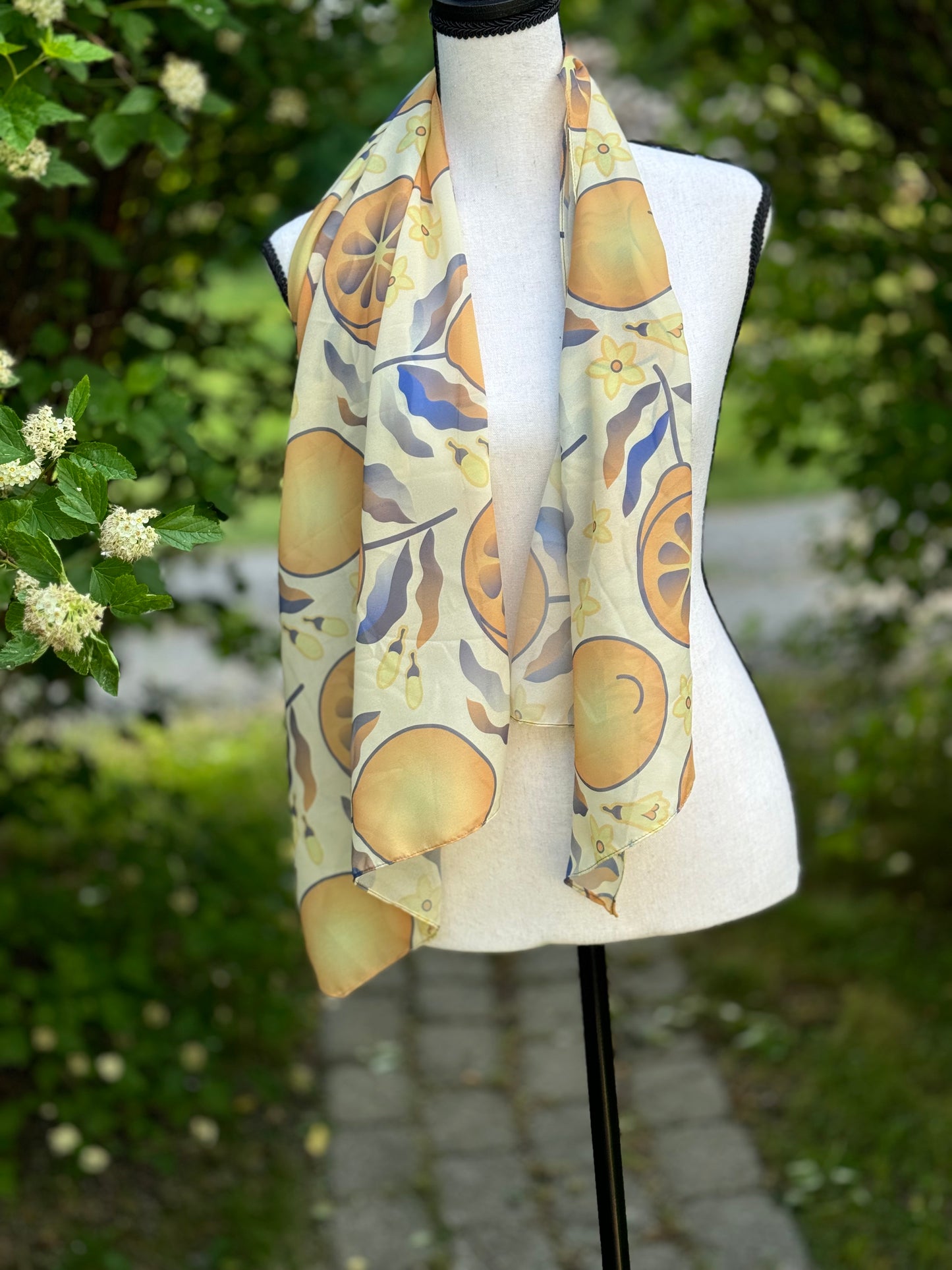 Soft Chiffon Summer Scarf